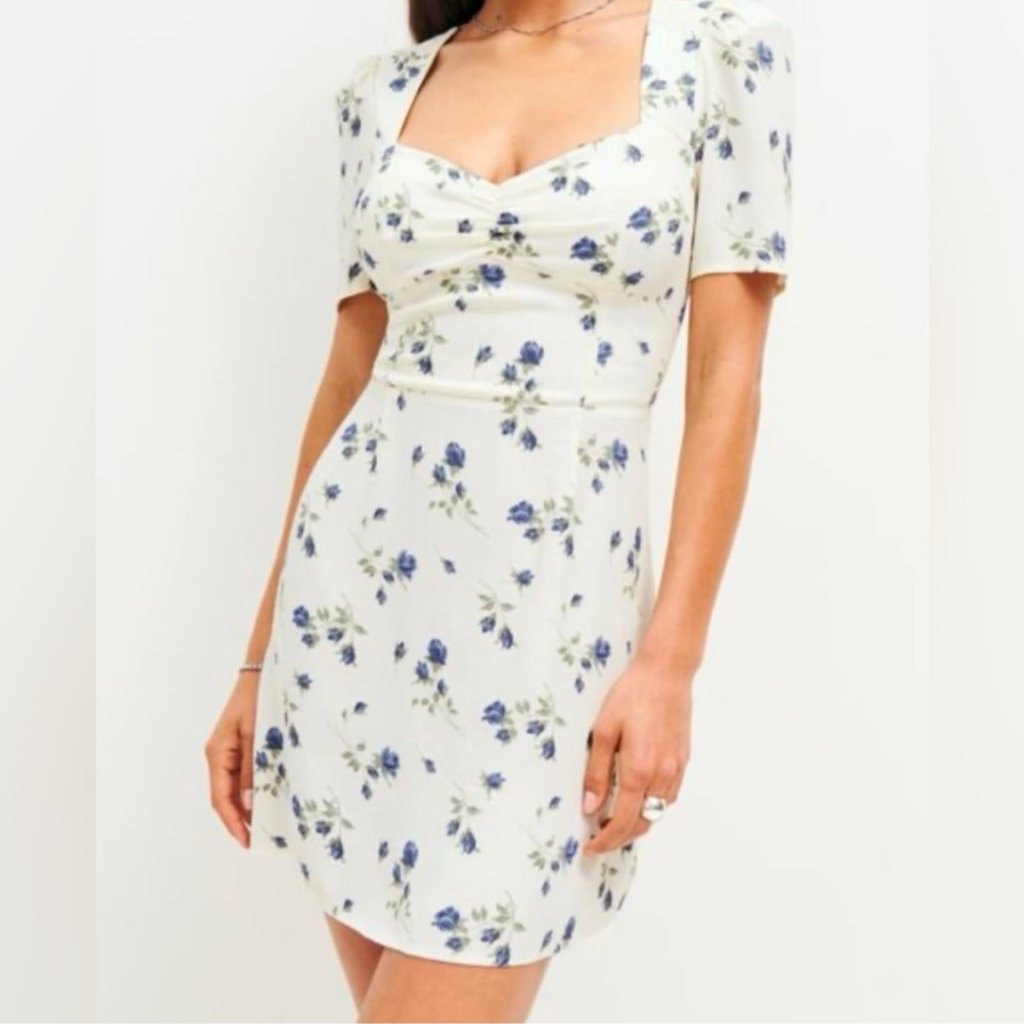 Reformation Brittney Dress Nightingale - Size 2